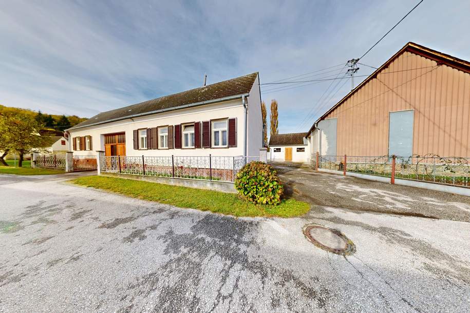 Wohn- und Gewerbeimmobilie mit großem Potenzial – Wohnen, Arbeiten und Lagern an einem Ort, Haus-kauf, 159.000,€, 7473 Oberwart