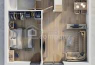 Attraktive 2-Zimmer-Wohnung mit Südwest-Balkon - inkl. TG-Stellplatz
