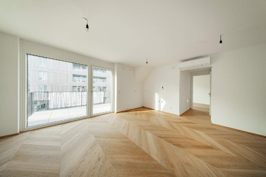 STOCK IM WEG - Sonnenstunden &amp; Stilgefühl - Stilvolles Dachgeschoss-Apartment mit Balkon