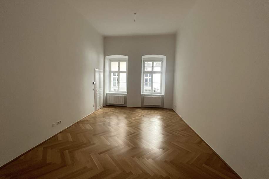 UNBEFRISTET - Hofseitige 1,5-Zimmer Wohnung mit separater Küche und Kellerabteil in Toplage - Getreidemarkt, Wohnung-miete, 1.126,92,€, 1010 Wien 1., Innere Stadt