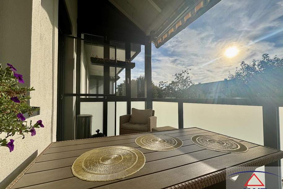 Helle 3-Zimmer-Wohnung mit Südwest-Loggia in ruhiger Lage von Timelkam! Nur ca. 12 Minuten zum Attersee!, Wohnung-kauf, 4850 Vöcklabruck