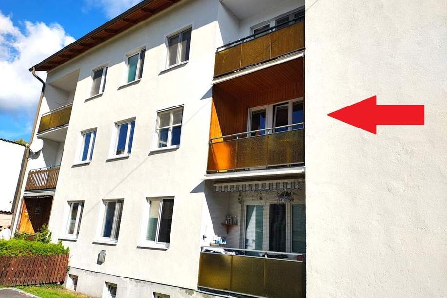 Charmante Eigentumswohnung mit Balkon im Zentrum von Schrems, Wohnung-kauf, 70.000,€, 3943 Gmünd
