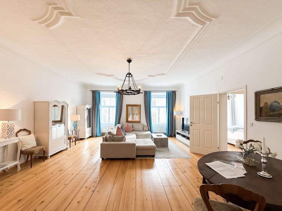 Kaiserlich wohnen im historischen Hoferhaus Bad Aussee – 4-Zimmer-Apartment | Ferien &amp; ZWS möglich