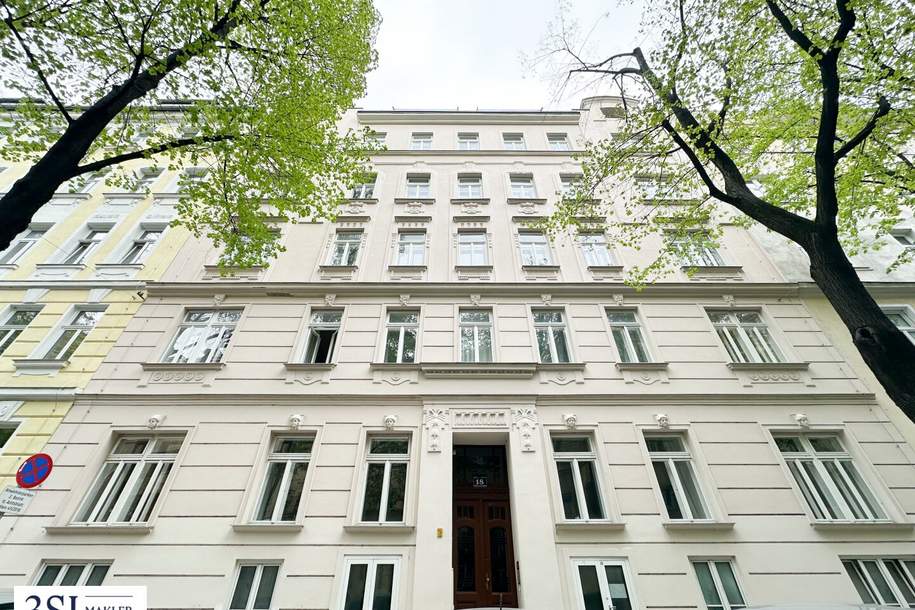 Betongold: Unbefristet vermietete Altbauwohnung zur Kapitalanlage mit 3,57% Rendite - in ruhiger Seitenstraße des 2. Bezirks, Wohnung-kauf, 160.000,€, 1020 Wien 2., Leopoldstadt