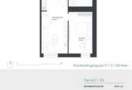 GEEIGNET FÜR EIGENBEDARF ODER ALS INVESTMENT MIT ca. 3,5% RENDITE! SEHR GUTER ZUSTAND! SANIERTE & MÖBLIERTE DACHGESCHOSS-WOHNUNG INKL. KÜCHE! SOFORT BEZIEH- ODER VERMIETBAR!