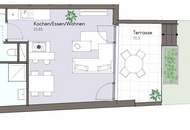 *Frühjahrs-Aktion* Erstbezug mit Terrasse und Eigengarten: Moderne 2-Zimmer-Neubauwohnung mit privater Grünfläche im Herzen von Traiskirchen