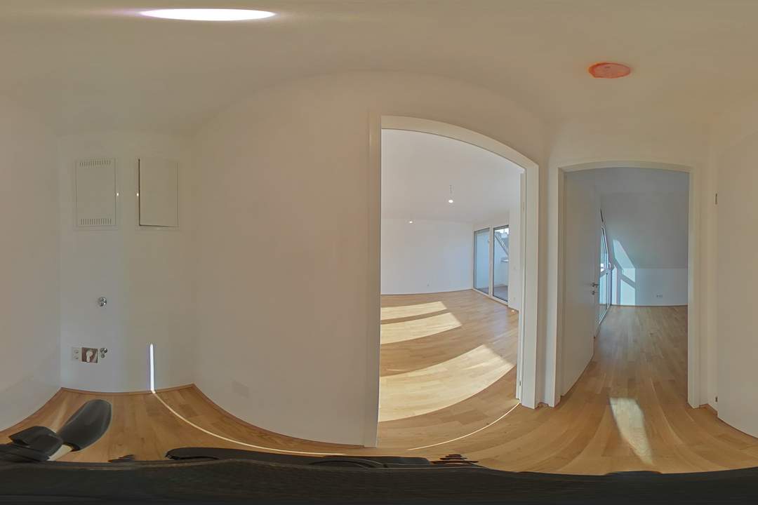 Urbanes Wohnen im 6. Bezirk - Erstbezugs 2-Zimmer-Dachgeschoss-Penthouse
