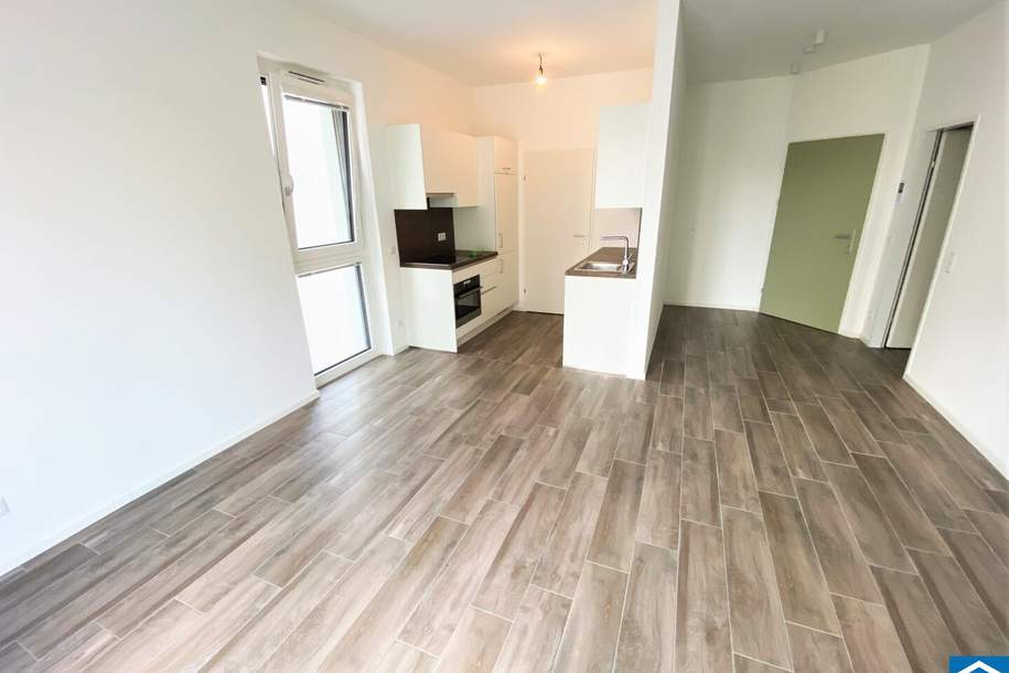 Pool, Fitness und Sauna –2-Zimmerwohnung mit Balkon! Hohe Qualität trifft Effizienz - Smart Wohnung im Sonnwendviertel, Wohnung-miete, 999,00,€, 1100 Wien 10., Favoriten