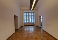 REPRÄSENTATIVE UND GROSSZÜGIG ANGELEGTE BÜRO- UND WOHNFLÄCHEN IN DEN PRUNKRÄUMEN, DER BELETAGE EINES FRÜHBAROCKPALAIS IN ZENTRALER INNENSTADTLAGE, CA. 200 METER VOM STEPHANSPLATZ ENTFERNT