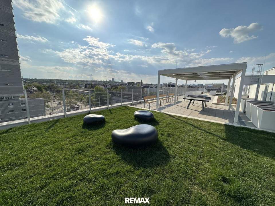 Moderne 2 Zimmer-Mietwohnung - Balkon - Erstbezug - direkt bei U3 - Gemeinschaftsdachgarten!