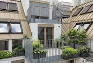 ERSTBEZUG mit DACHTERRASSE | Traumhafter Fernblick | DG-Maisonette Nähe Alte Donau | Teils hofseitig | Fernwärme | TG-Stellplatz optional | Ideal für Anleger oder Eigennutzer | Nachhaltiges Projekt