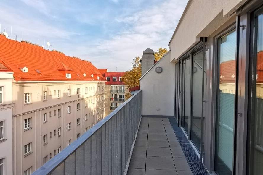 TOLLE 2-ZIMMER-NEUBAUWOHNUNG MIT BALKON, Wohnung-miete, 1.299,63,€, 1090 Wien 9., Alsergrund