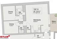 Dachterrassenwohnung in prachtvollen Altbauhaus beim Schlossgarten | Wienblick | Sommer 2026