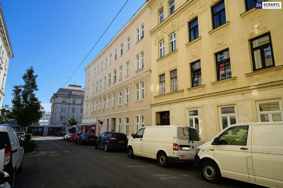 EXTRAKLASSE! TOP VERKEHRSANBINDUNG - SICHERE ANLAGE! Wiener Altbaujuwel für Anleger: Vermietet und renoviert, Wohnung-kauf, 155.000,€, 1170 Wien 17., Hernals