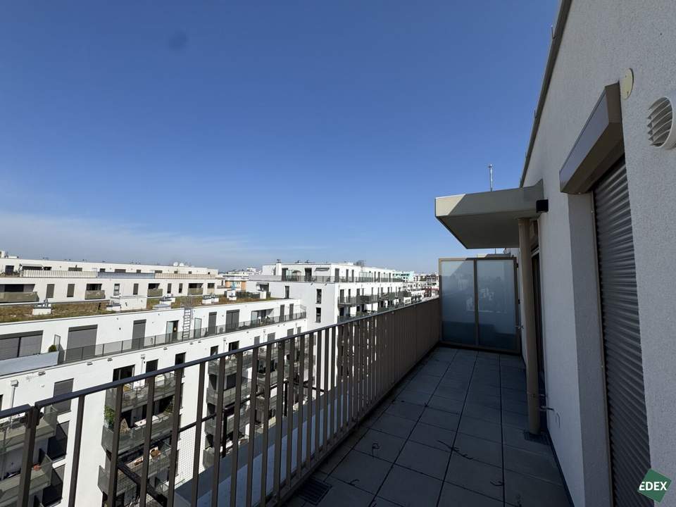 Moderne 2-Zimmer-Wohnung mit Balkon nahe U1 Rennbahnweg