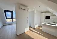 Exklusive 4-Zimmer-Dachgeschosswohnung mit Panoramablick über Wien
