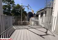 Terrassentraum! 3-Zimmer Dachgeschosswohnung nähe Schubertpark