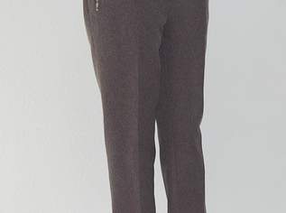 *NEUWERTIG* ~ Klassisch-elegante Damenhose 3/4 mit Reißverschluss-Taschen ~ Farbe Braun, Gr. 36/38, 5 €, Kleidung & Schmuck-Damenkleidung in 1210 Floridsdorf