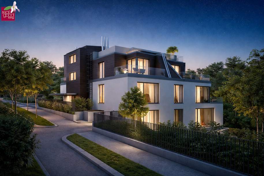 Exklusiver Erstbezug im begehrten Cottageviertel + Moderne 2-Zimmer Wohnung mit Terrasse &amp; Garten, Wohnung-kauf, 542.600,€, 1170 Wien 17., Hernals