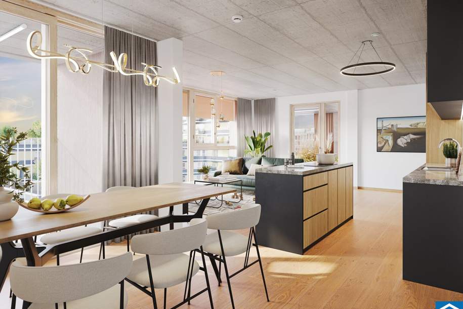 UNIKAT FÜR FREIGEISTER – VILLAGE IM DRITTEN, Wohnung-kauf, 830.000,€, 1030 Wien 3., Landstraße