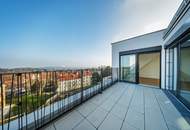 STOCK IM WEG - Sonnenaufgänge inklusive: Moderne Maisonette mit 2 Terrassen & Wienblick