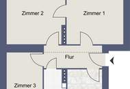 Gut aufgeteilte 3-Zimmer-Wohnung in Lehen