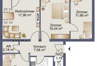 4-Zimmer-Wohnung Nähe Zentrum Herrnau