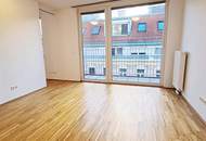 AM SPITZ-NÄHE, gepflegte 36 m2 Neubau mit 4 m2 Balkon, 2 Zimmer, Komplettküche, Wannenbad, Parketten, Garagenplatz möglich, Leopold-Ferstl-Gasse