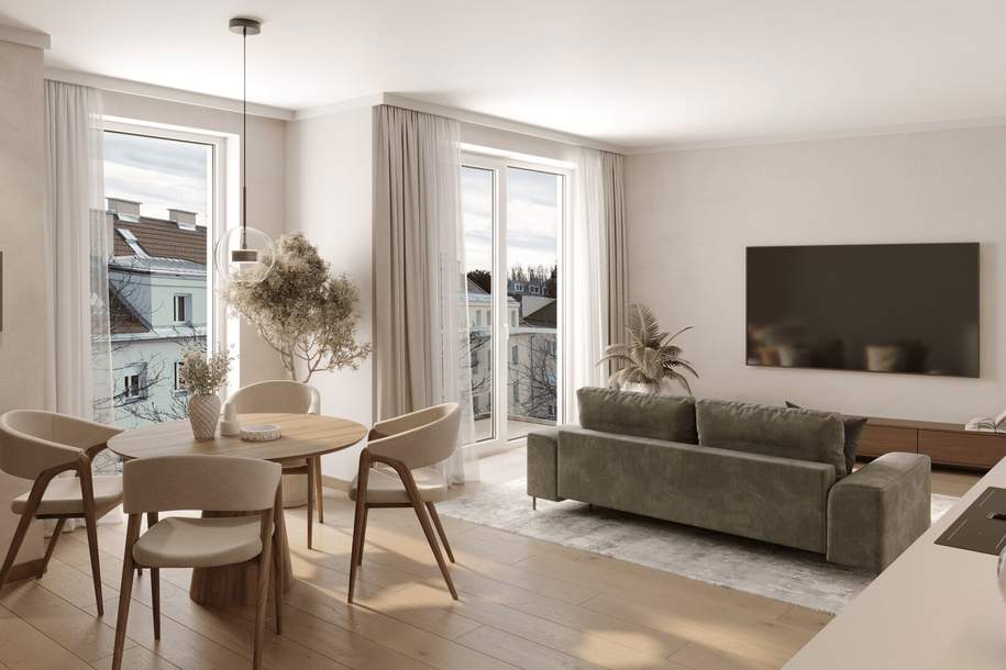 Investor-Chance Wien 23: Wohnungen mit Balkonen und Tiefgarage, Wohnung-kauf, 239.000,€, 1230 Wien 23., Liesing