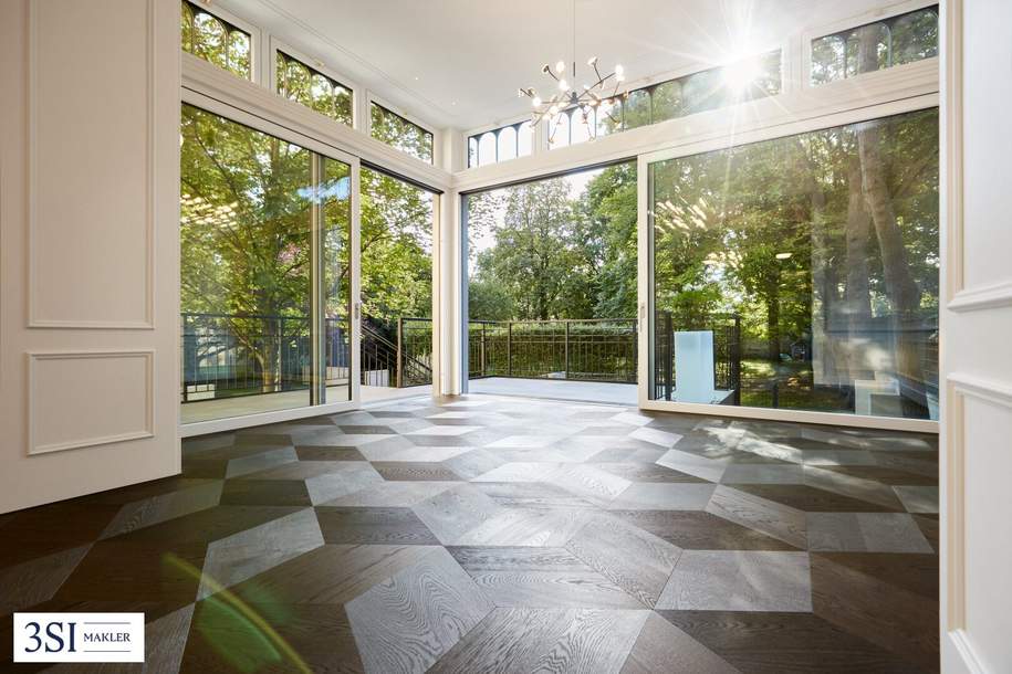 Zeitlose Eleganz in historischem Ambiente! Exklusive Wohnung in prunkvoller Stadtvilla!, Wohnung-kauf, 2.495.000,€, 1130 Wien 13., Hietzing