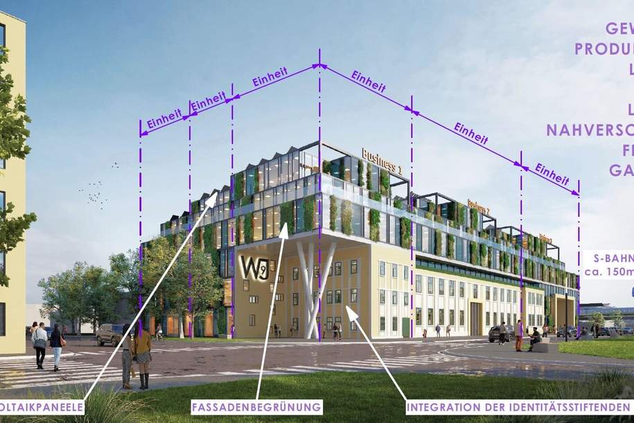 Lukratives Gewerbeobjekt mit Studie, Nähe Stadtpark Atzgersdorf, Gewerbeobjekt-kauf, 8.500.000,€, 1230 Wien 23., Liesing