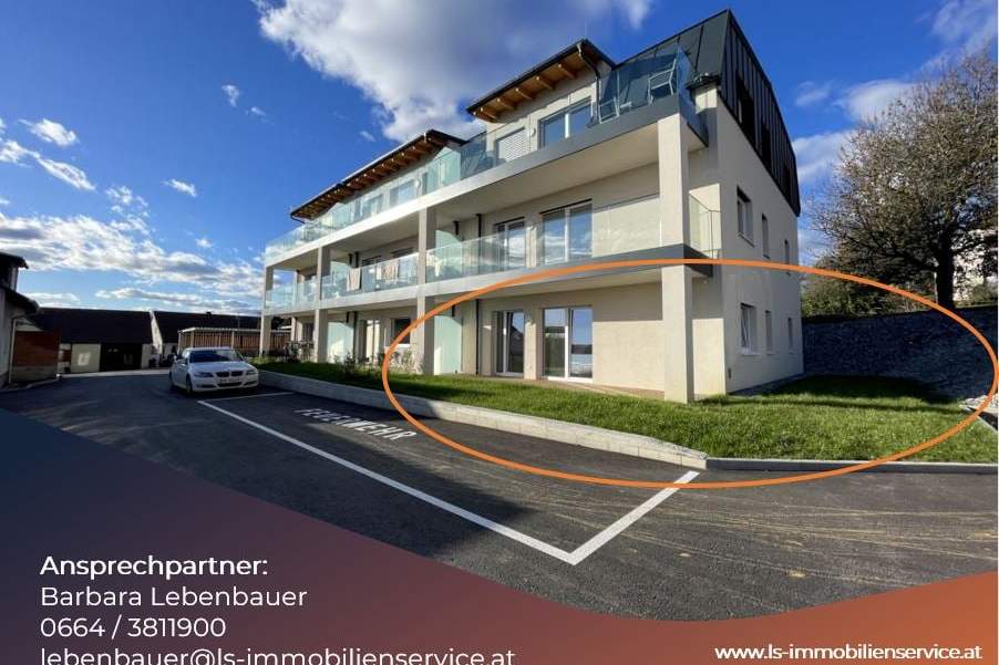 Erstbezug: Wohnung im Erdgeschoss mit Garten in St. Johann i.d. Haide zu verkaufen!, Wohnung-kauf, 245.000,€, 8295 Hartberg-Fürstenfeld