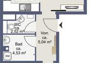 stilvolle 2- Zimmerneubauwohnung mit Balkon, hochwertige Ausstattung