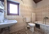 Rarität - 4.Zi.-DG-Wohnung zum Sanieren mit XXL Garten