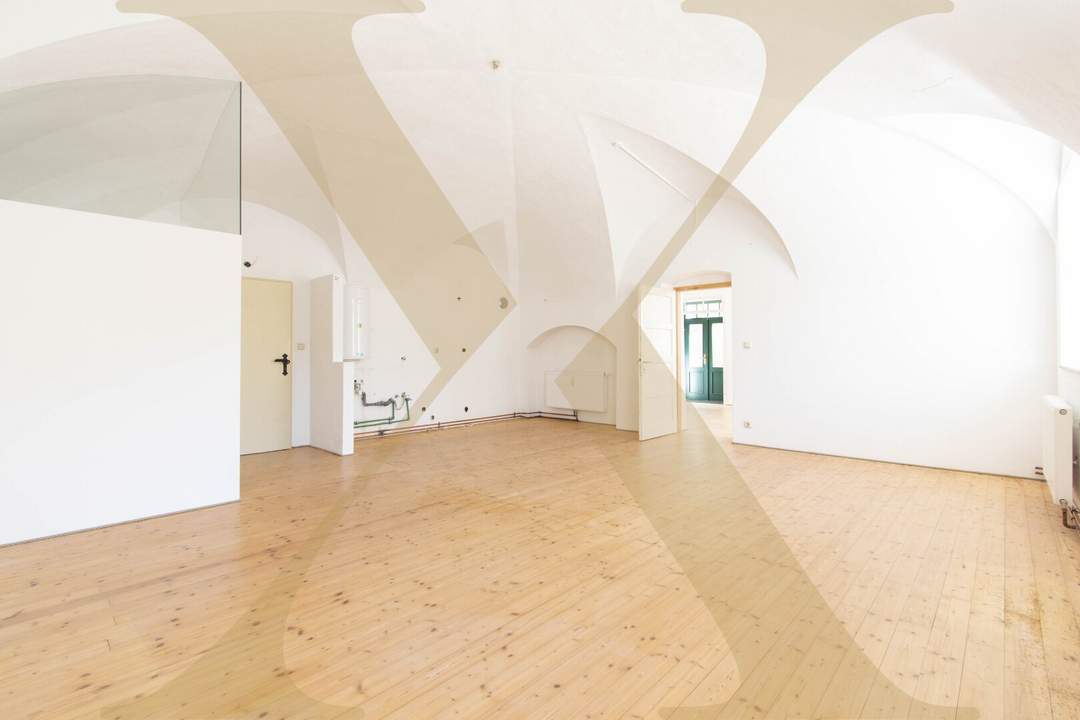 Charmante 3,5-Zimmer-Wohnung mit Gewölbedecken im Painherrnhof in Leonding zu vermieten!