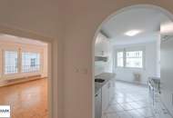 Gut aufgeteilte, zentrumsnahe Familien- oder WG-Wohnung (3 Zi. + separate Küche) ab 01.07.26!