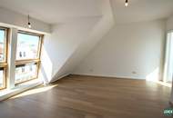 Dachgeschoss-Maisonettewohnung mit zwei Terrassen in ruhiger Innenhoflage