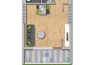 Kompakte Starterwohnung mit S/W-Loggia gleich bei Wien