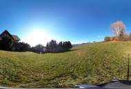 Sonniges Baugrundstück in Kalkleiten-Stattegg mit traumhafter Aussicht und Naturidylle