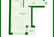 Perfekt zu Vermieten! TOP Neubau-Kleinwohnung! Photovoltaik + Wärmepumpe! Loggia + Kompakter Grundriss + Energieeffizienz + Perfekte Anbindung und Nahversorgung! Jetzt zugfreifen!