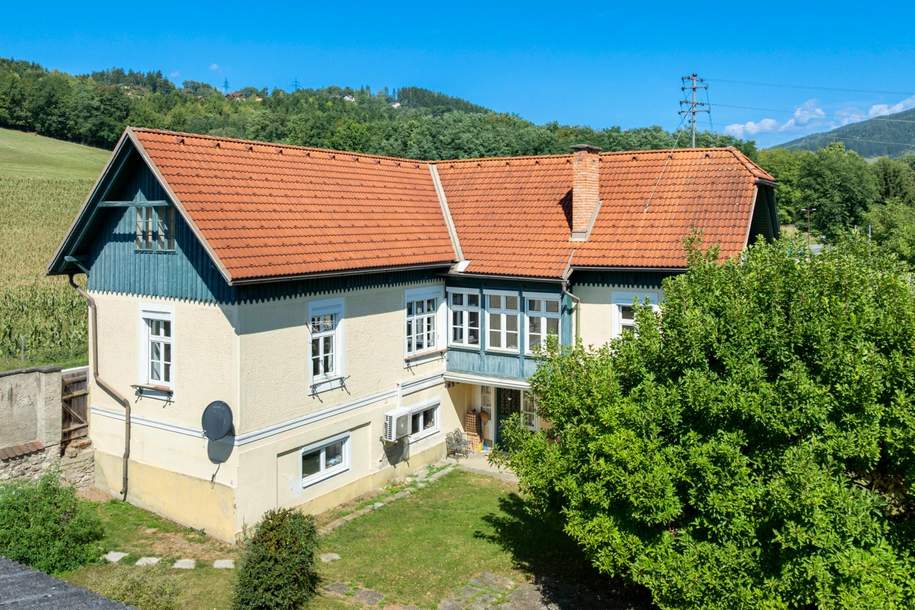 Großzügiges Haus in zentraler Lage samt großem Grundstück mit attraktivem Entwicklungspotenzial, Haus-kauf, 190.000,€, 9400 Wolfsberg