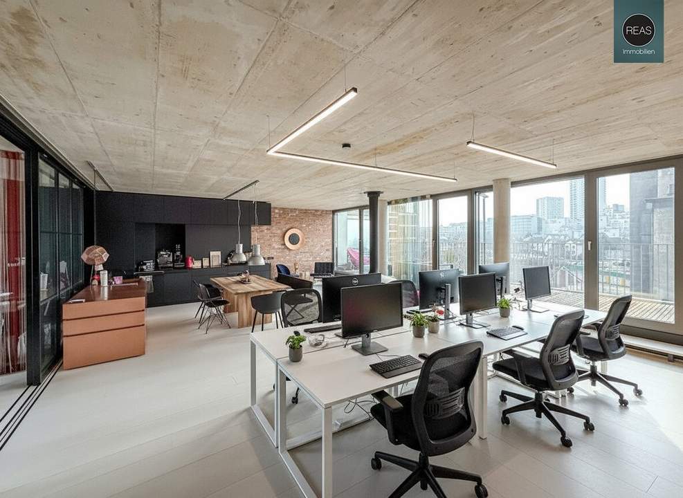 Atemberaubendes Penthouse Loft in der Brotfabrik Wien!