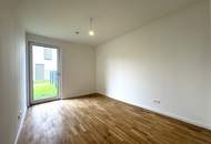 Traumhafte 3 Zimmer Gartenwohnung | Blumengasse - ERSTBEZUG | ca. 23 m² Terrasse & ung.150 m² Eigengarten | zzgl. Tiefgaragenstellplatz | Top D4
