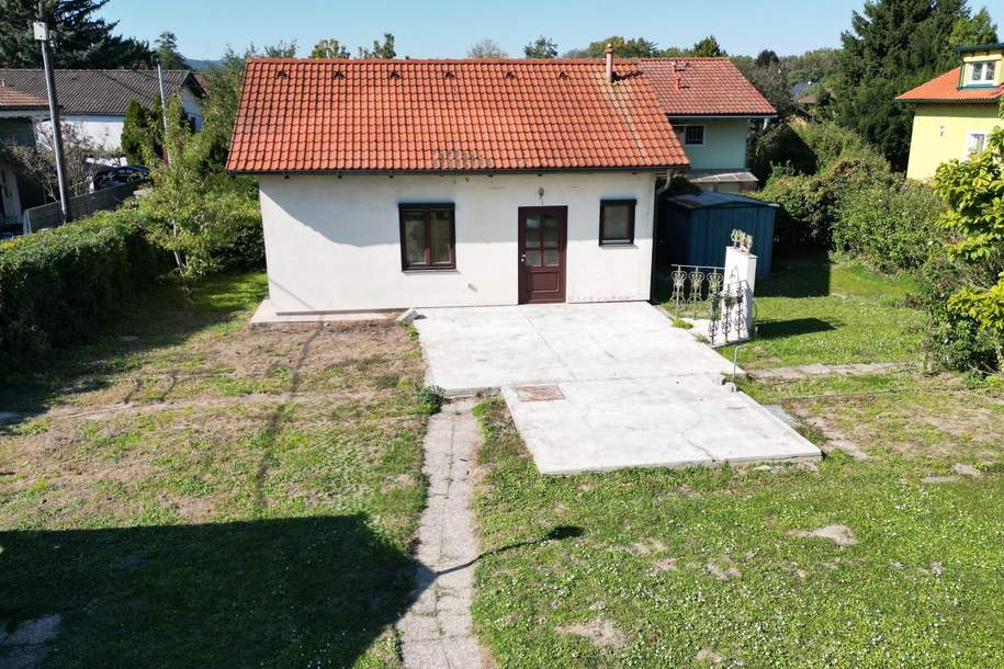 Kleingartenhaus in Ruhelage (Eigengrund!), Haus-kauf, 269.000,€, 2103 Korneuburg