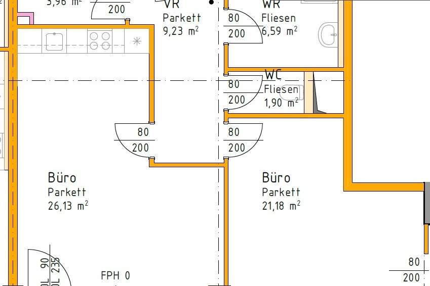 GESCHÄFTS- UND BÜROFLÄCHEN WIENER NEUSTADT, Gewerbeobjekt-miete, 946,40,€, 2700 Wiener Neustadt(Stadt)