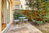 Provisionsfreie Kurzzeitmiete: Voll ausgestattetes Apartment mit Gartenterrasse bei der Orangerie Schönbrunn!