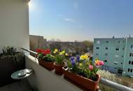 Wohnen im Grünen und bestens angebunden an Wien | GRÜNBLICK in den ruhigen Innenhof | Süd-West-Loggia | inkl. Stellplatz