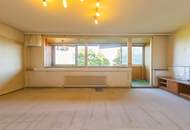 Emil Kraft-Gasse - sanierungsbedürftige 3 Zimmer Wohnung mit Loggia und Garage