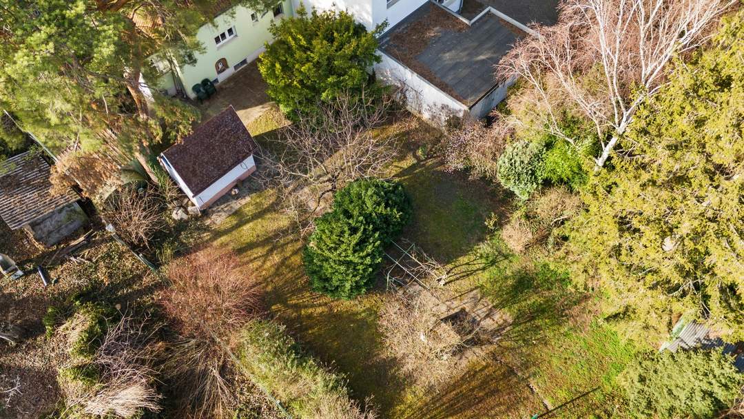 "ca. 713m² Eigengrund mit Altbestand in Toplage von 1220 Wien"