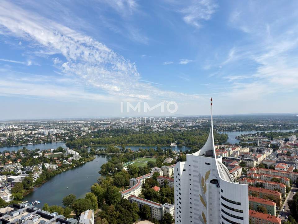 37. Etage: Skyline-Zuhause - DC2 Tower: U1 Donauinsel